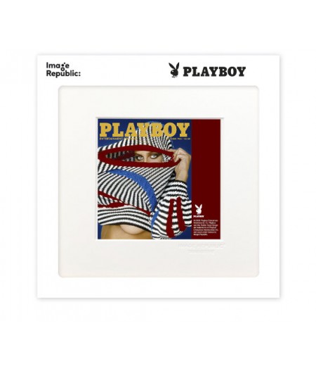 22x22 cm Playboy 029 Couverture Octobre 1986 - Affiche Image Republic