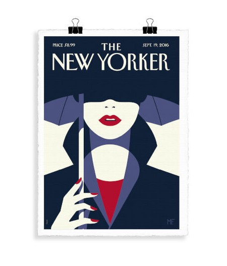 56x76 cm The New Yorker 85 Favre in the shade 143440 - Affiche Image Republic