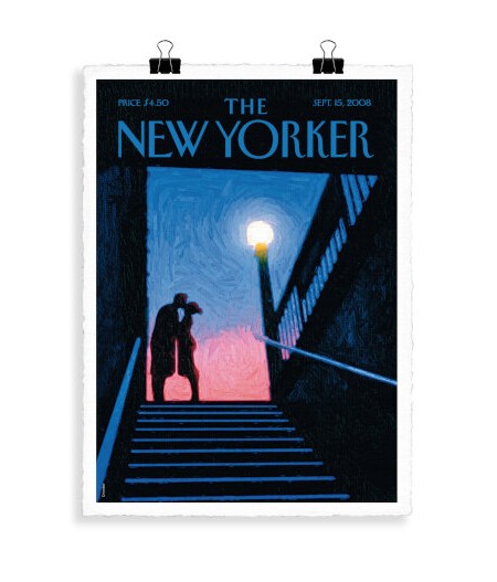 56x76 cm The New Yorker 106 Drooker NYC Moment 125611 - Affiche Image Republic