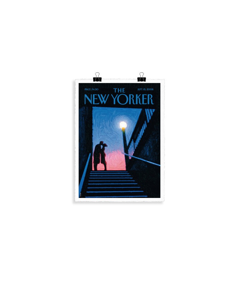 56x76 cm The New Yorker 106 Drooker NYC Moment 125611 - Affiche Image Republic
