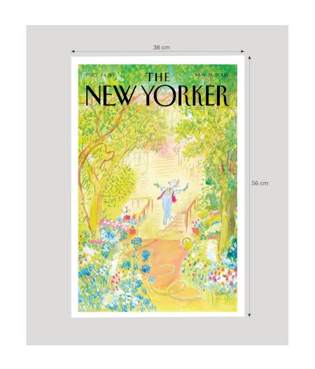 38x56 cm The New Yorker 227 Sempé Springtime - Affiche Image Republic