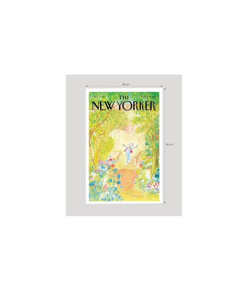 38x56 cm The New Yorker 227 Sempé Springtime - Affiche Image Republic