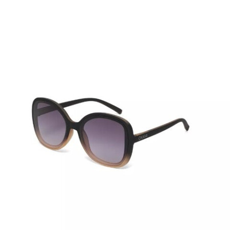 Lunettes de soleil Butterfly - Monture Soft Touch – Col.Black shadow Pink - Lens Black Gradiant Lens – Okkia - Piu Forty