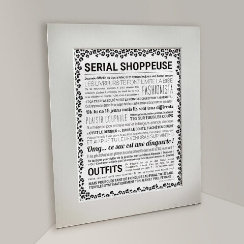 Affiche - Serial Shoppeuse - Tout est dit