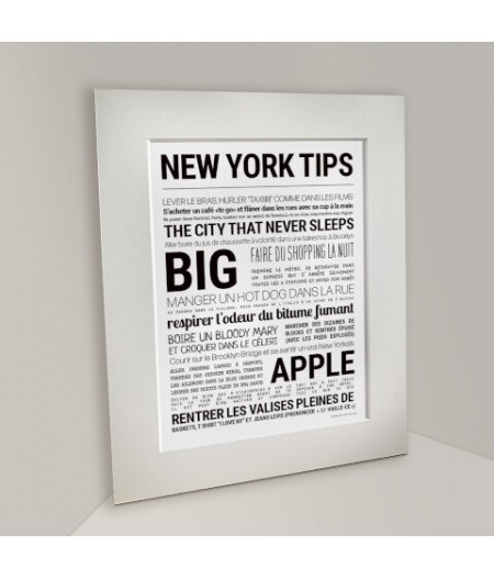 Affiche - New York Tips - Tout est dit