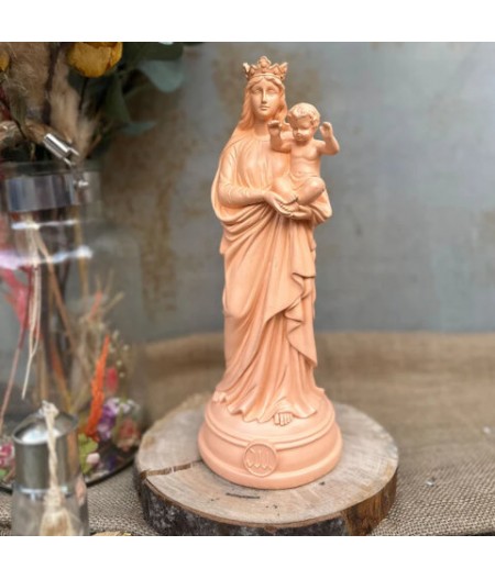 Statuette Bonne Mère 30 cm Pêche 2024 - J'ai Vu la Vierge