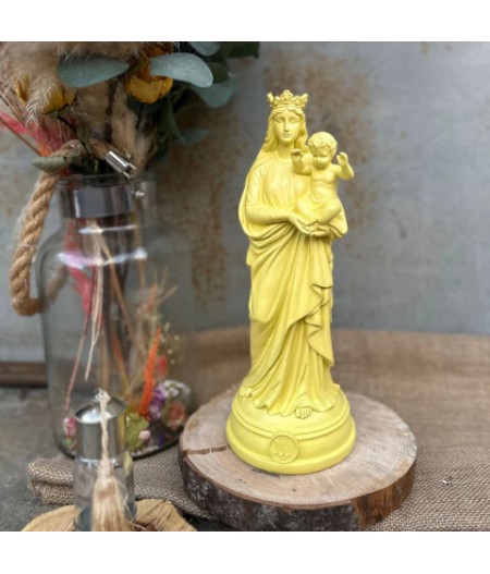 Statuette Bonne Mère 30 cm 2024 Citron - J'ai Vu la Vierge