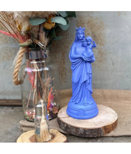 Statuette Bonne Mère 30 cm 2024 Lavande - J'ai Vu la Vierge
