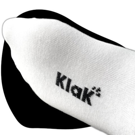 Chaussettes KlaK Veggie Power Blanc/Noir 36/40 | L'Ornithorynque Marseille