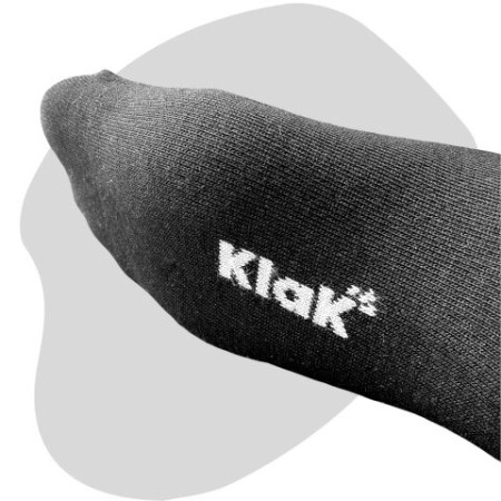 Chaussettes KlaK GLOBE , TROTTER Noir/Blanc 41/46 | L'Ornithorynque Marseille