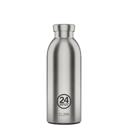 Clima Bottle 050 Brushed Steel - 24 BOTTLES