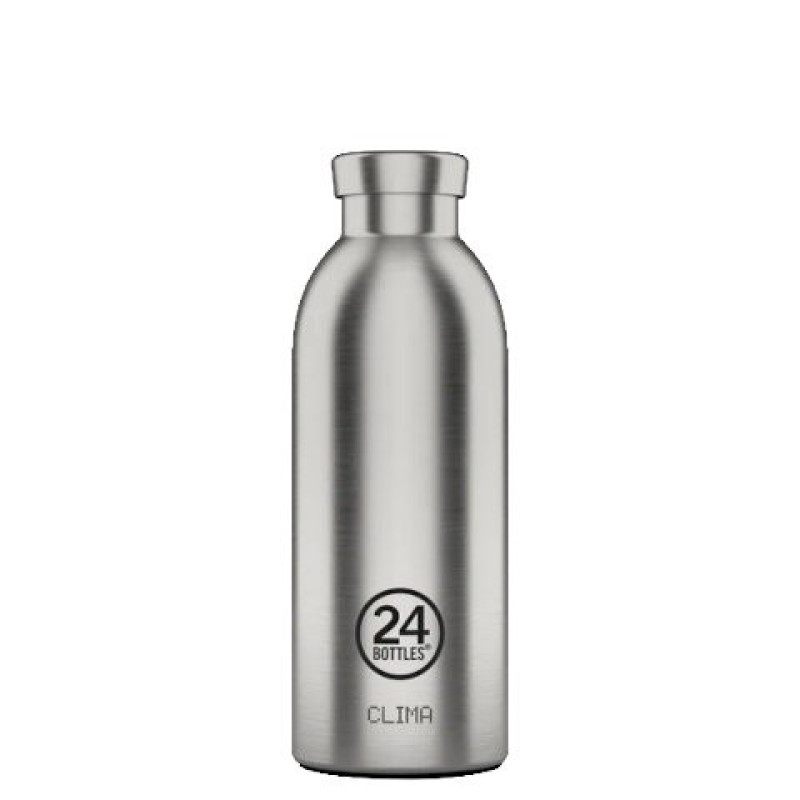 Clima Bottle 050 Brushed Steel - 24 BOTTLES