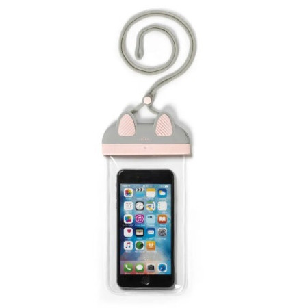 Étui imperméable pour smartph. - waterproof smartphone pouch - kitty - Legami Été 2024