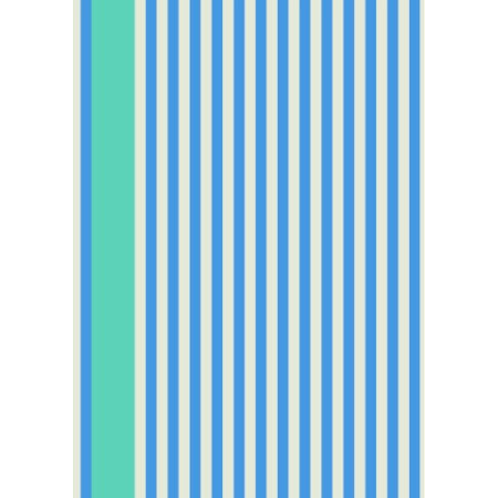 Papier peint Stripe Carte Blanche - Farrow & Ball