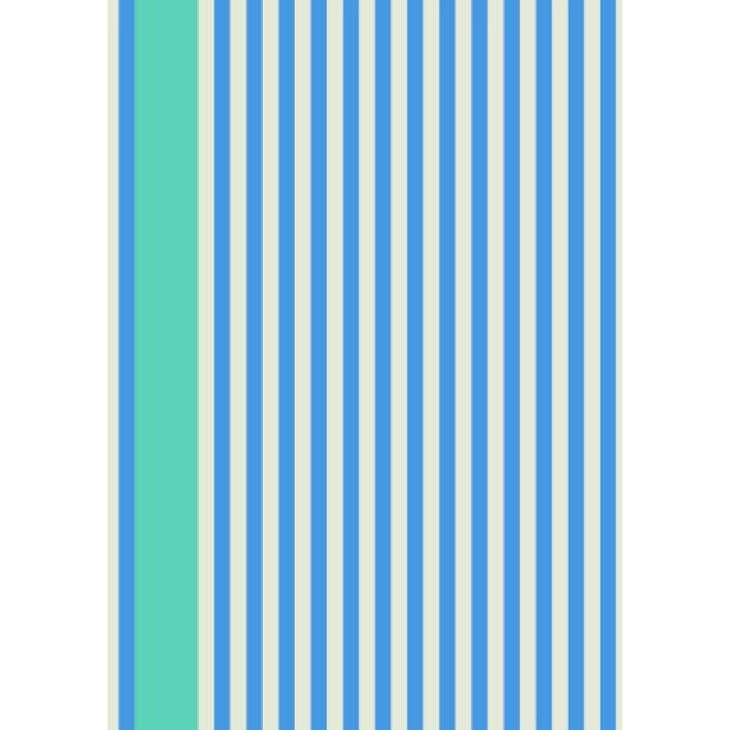 Papier peint Stripe Carte Blanche - Farrow & Ball
