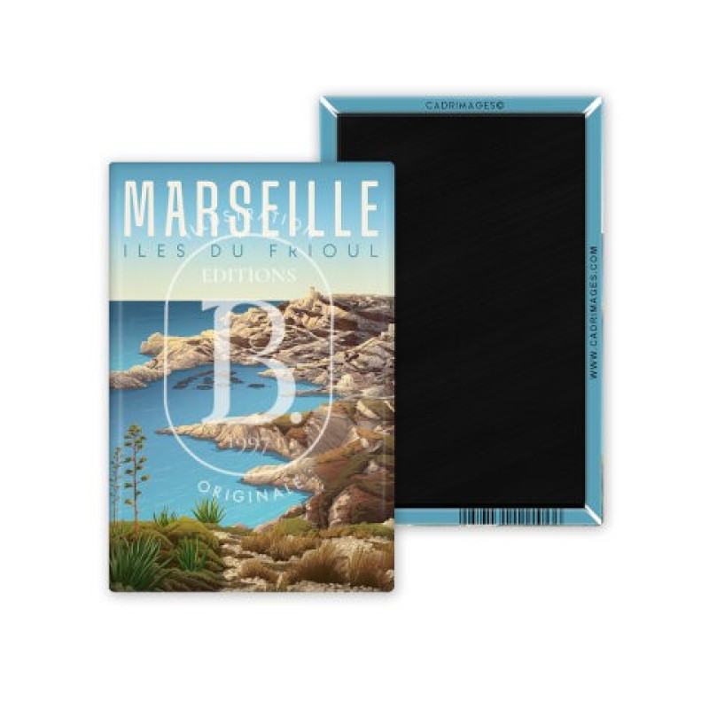Le Frioul marseille - Magnet Editions B