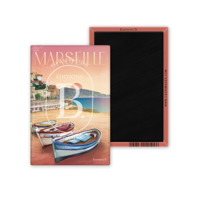 Plage Prophete marseille - Magnet Editions B