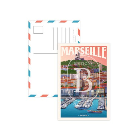 Vieux Port Marseille - Carte Postale Editions B