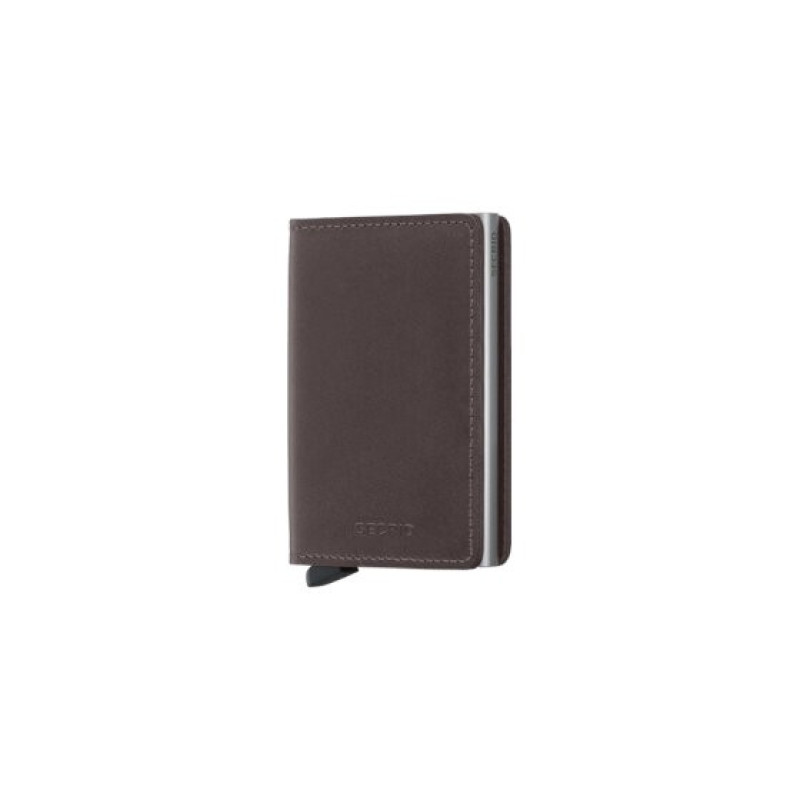 Slimwallet Original Secrid - Dark Brown | L'Ornithorynque Marseille