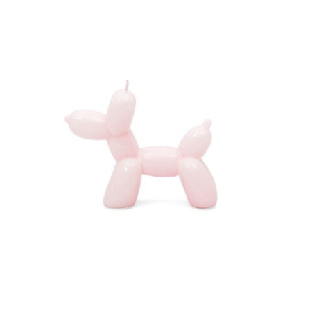 Bougie chien ballon rose - Helio Ferretti | L'Ornithorynque Marseille