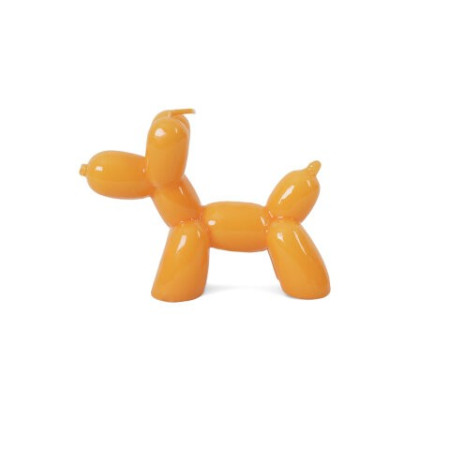 Bougie chien ballon orange - Helio Ferretti | L'Ornithorynque Marseille