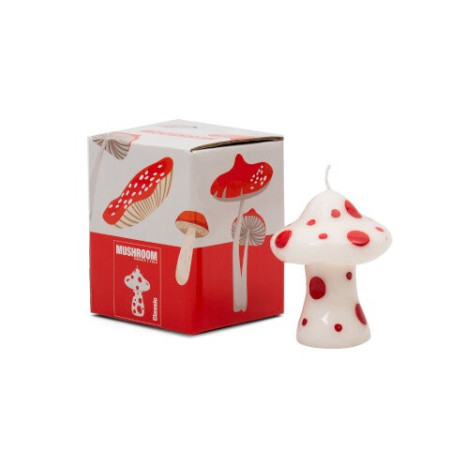 Bougie petite s3 champignon amanite hf - Helio Ferretti