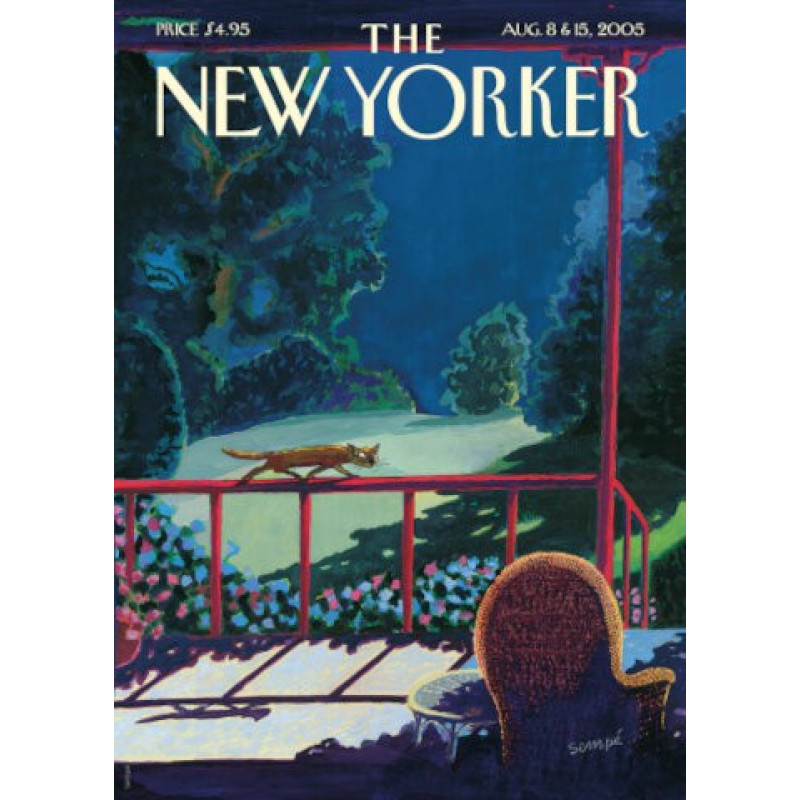 38x56 cm The New Yorker 156 SEMPE  Cats Night 121206 - Affiche Image Republic