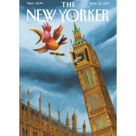 ZZZ - 40x50 cm The New Yorker 212 ULRIKSEN MARCH 25 2019 146279 - Affiche Image Republic