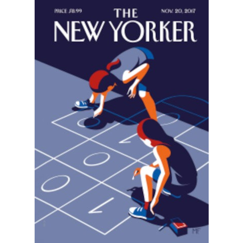 ZZZ - 40x50 cm The New Yorker 210 FAVRE NOVEMBER 20 2017 20171120 - Affiche Image Republic