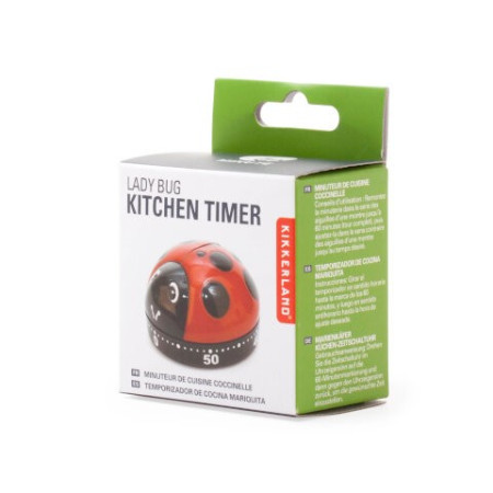 Kitchen timer Ladybug  - KIKKERLAND