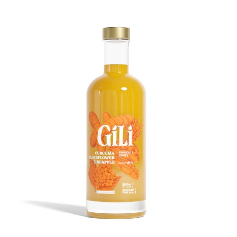Élixir au Curcuma Tropical Biologique (500 Ml) - Gili | L’Ornithorynque Marseille