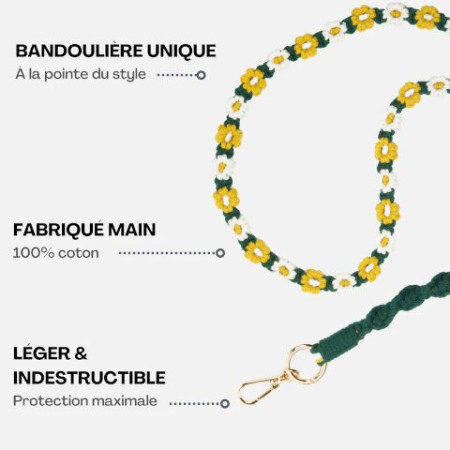 Cordon Fleur Jaune - Charlot Paris