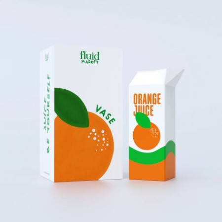 Vase/Pichet Jus d’Orange - Fluid Market | L'Ornithorynque Marseille