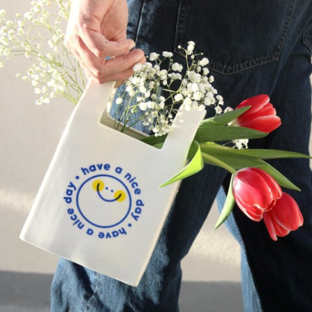 Vase Sac Plastique - Fluid Market | L'Ornithorynque Marseille