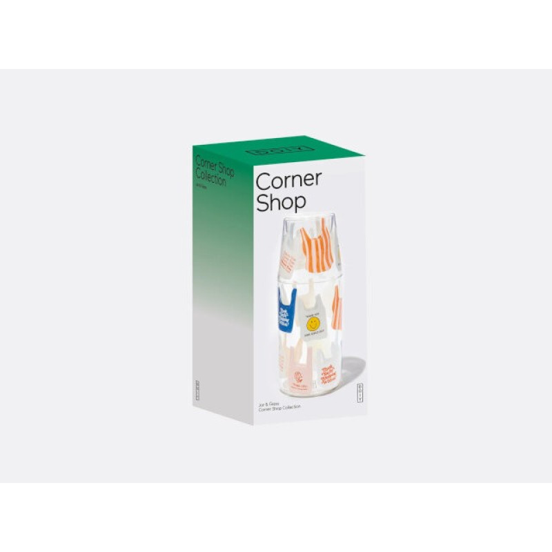 Bocal & verre Corner Shop Sac Merci - DOIY
