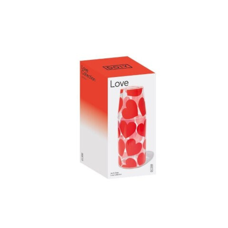 Bocal & verre Love - DOIY
