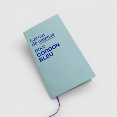 Carnet de recettes pour CORDON BLEU -  Atypyk