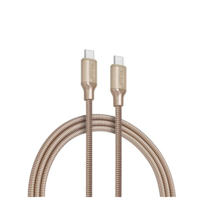 LL158D9 Cable de recharge METALIC C -GOLD - Lexon