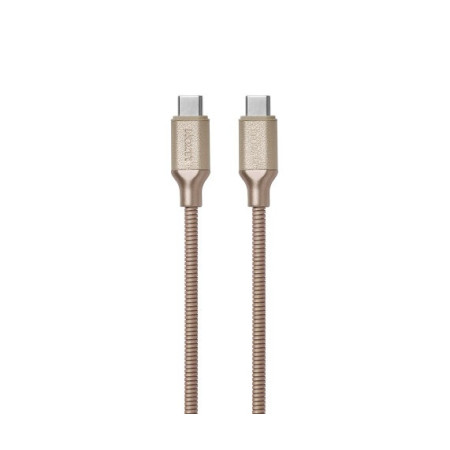LL158D9 Cable de recharge METALIC C -GOLD - Lexon
