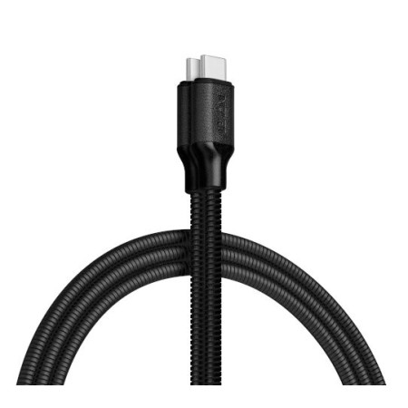 LL158N Cable de recharge METALIC C -BLACK - Lexon