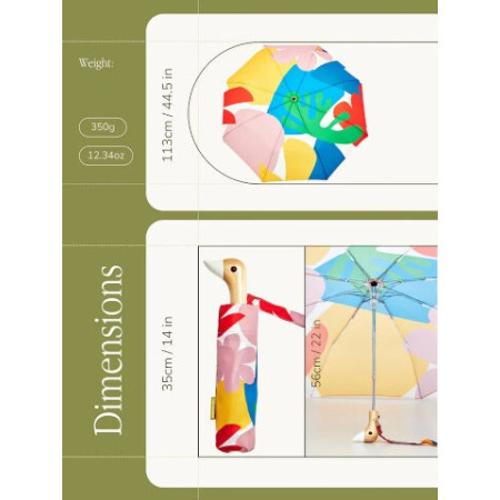 Parapluie compact Matisse - Original Duckhead