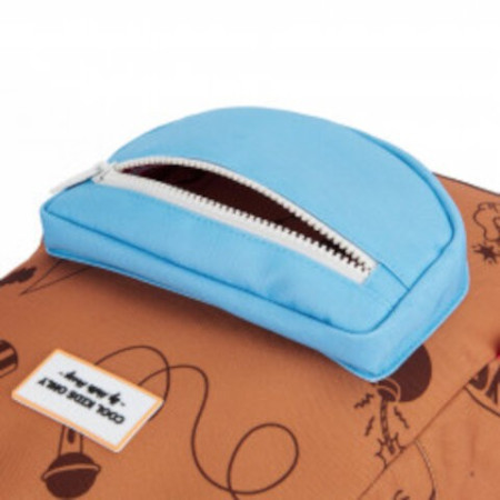 Sac A Dos - Groovy - Hello Hossy - Groovy/Marron/Bleu - 2-7 Ans