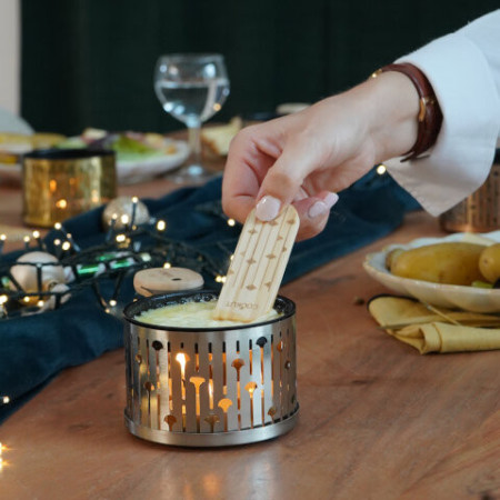 Raclette à la bougie pour 2 LUMI - Champagne - Cookut | L'Ornithorynque Marseille