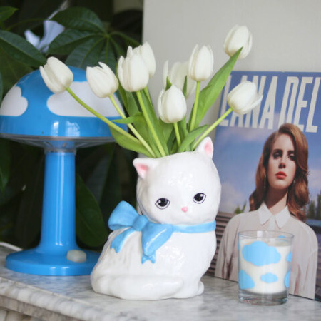 Vase Chat - Fluid Market | L’Ornithorynque Marseille