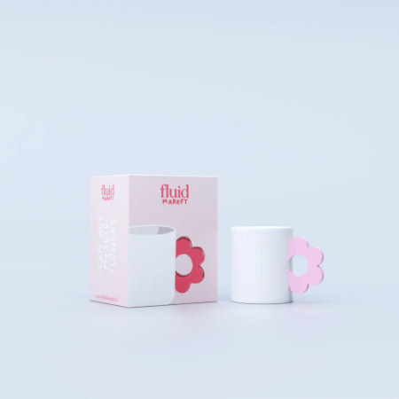 Mug Flower Rose - Fluid Market
