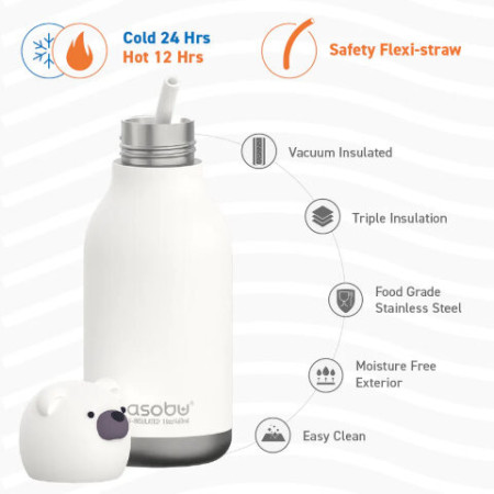 Gourde Bestie Bottle Bear - Asobu