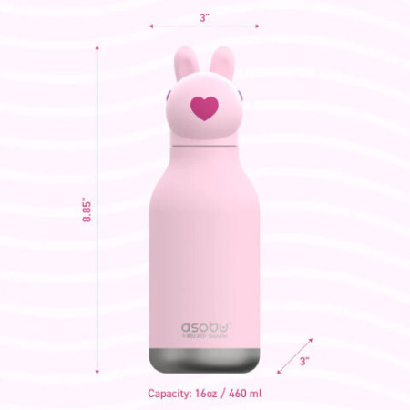 Gourde Bestie Bottle Bunny - Asobu
