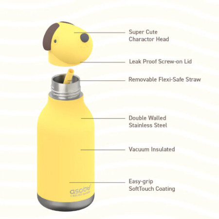 Gourde Bestie Bottle Dog - Asobu