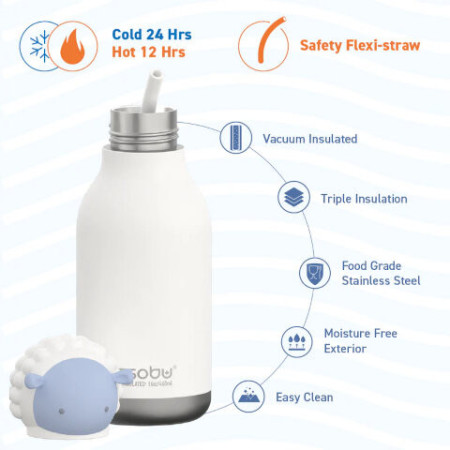 Gourde Bestie Bottle Sheep - Asobu