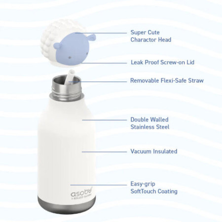 Gourde Bestie Bottle Sheep - Asobu